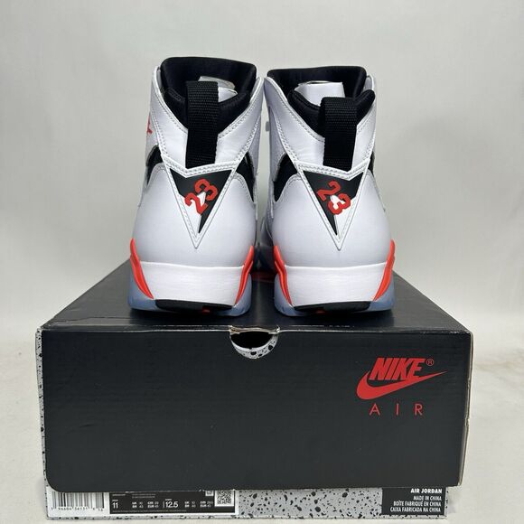 Nike Shoes Air Jordan 7 Retro "White Infrared" 2024 - Picture 4 of 5